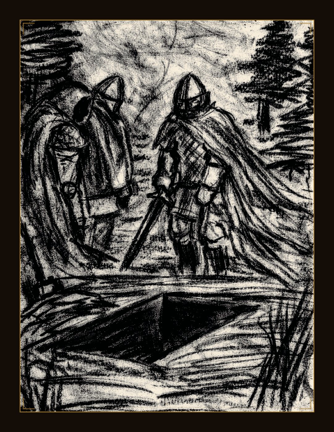 The road out.